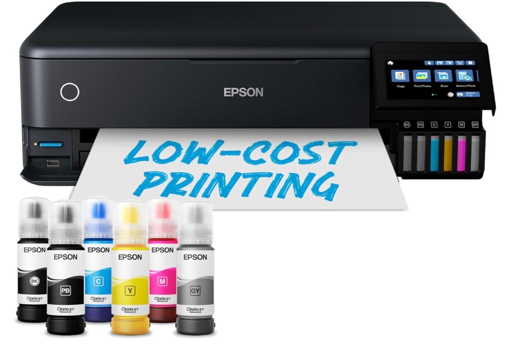 “Is the Epson EcoTank ET-8550 Worth It for Crafters? My Experience”
